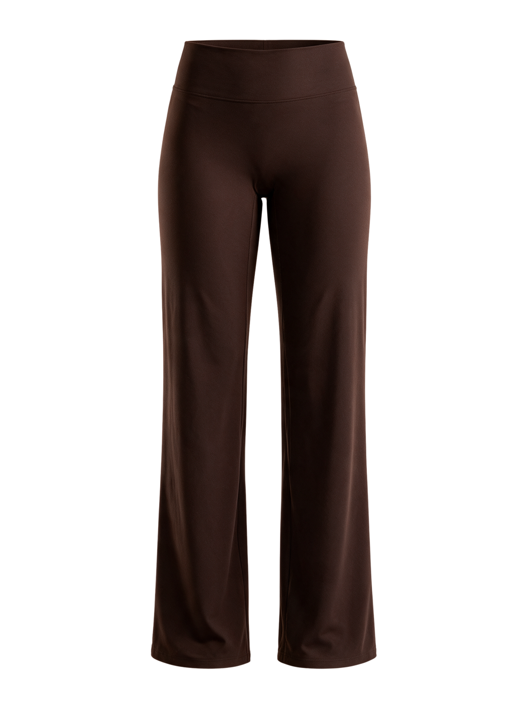 Flared Leggings - Dark Brown