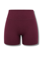 Yoga Short Set - Burgundy
