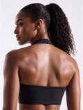 Halter Tank Top - Black