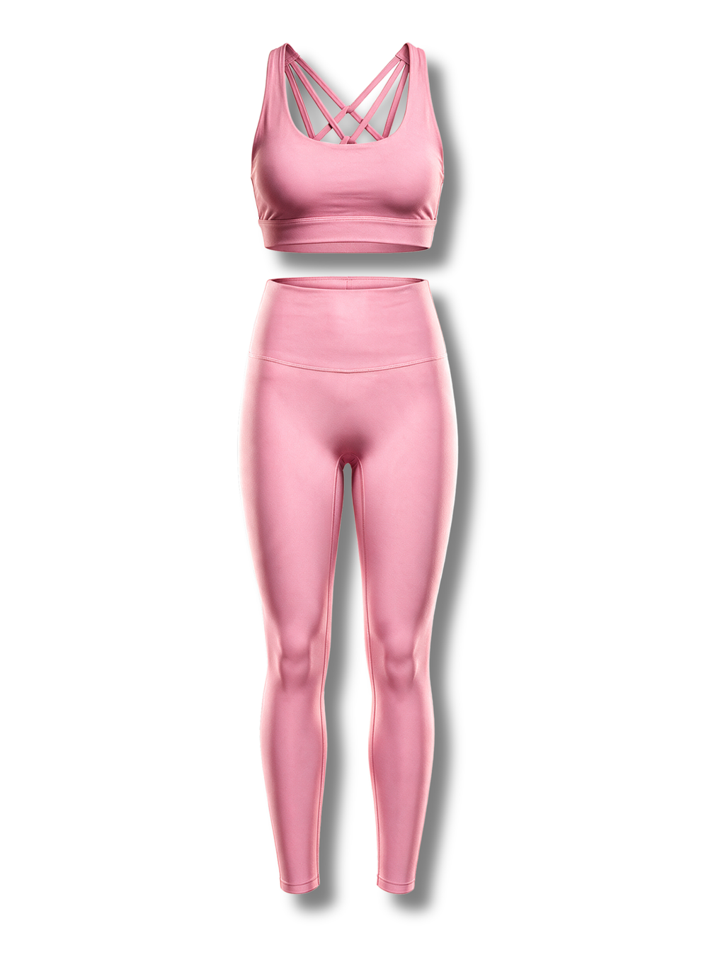 SOL Leggings Set - Coral Pink