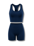 Yoga Short Set - Blue