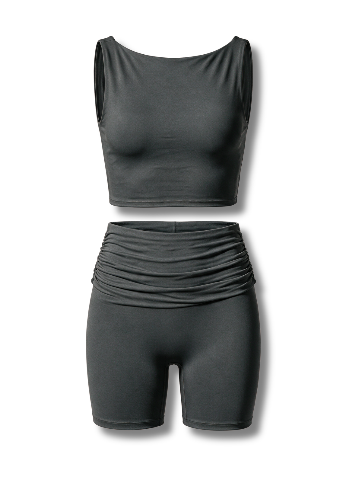 SOL Short Set - Grey