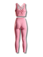 SOL Leggings Set - Coral Pink